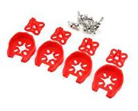 RTS-M-075R 22XX Motor Protection Cover 4pcs (red)